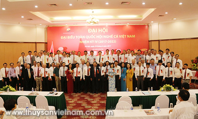 Hội Nghề cá Việt Nam đã tổ chức Đại hội nhiệm kỳ IV (2017 - 2022) tổng kết hoạt động nhiệm kỳ III (2012 - 2016) tại Hà Nội