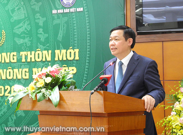 Phó Thủ tướng Chính phủ Vương Đình Huệ phát biểu tại buổi lễ