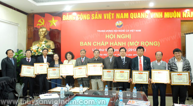 Ban chấp hành Hội Nghề cá Việt Nam 2015