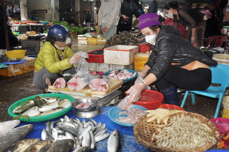 giá thủy hải sản