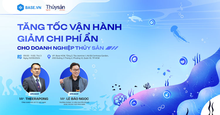 Hội thảo Base.vn và Tạp chí Thủy sản Việt Nam