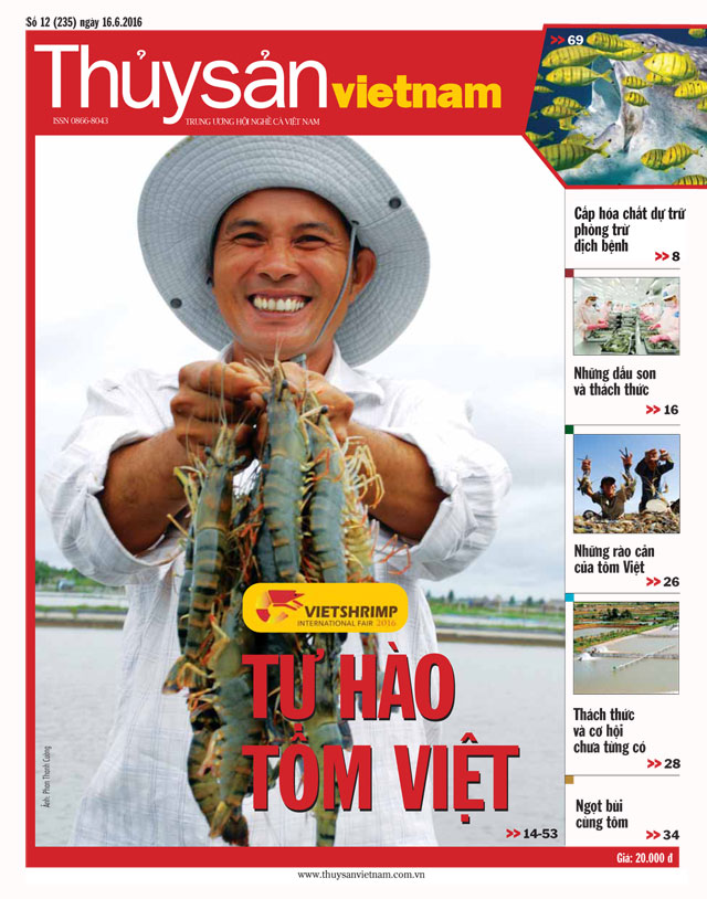 tạp chí thủy sản việt nam số 12 - 2016
