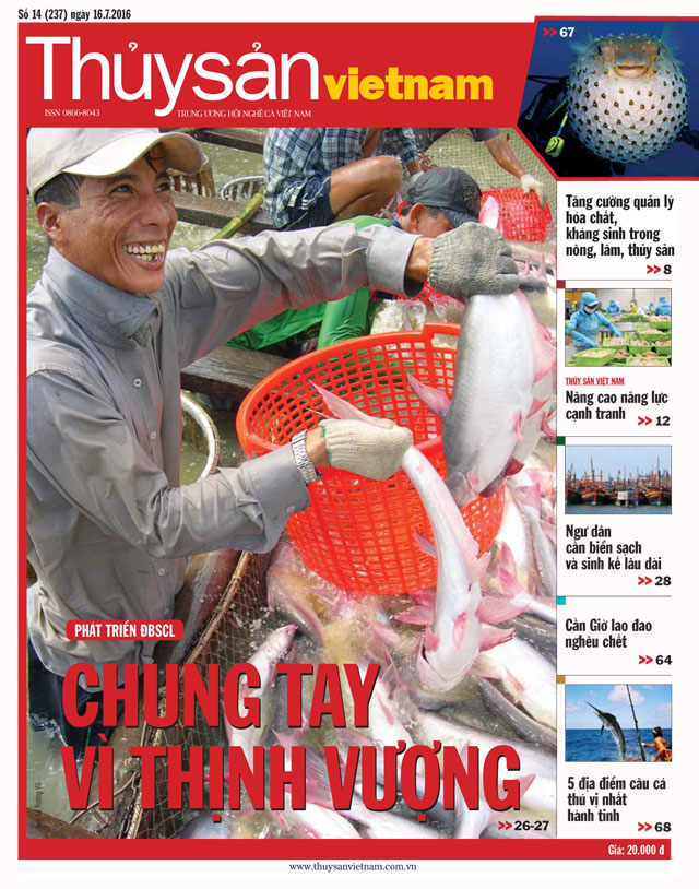 tạp chí thủy sản việt nam số 14 - 2016