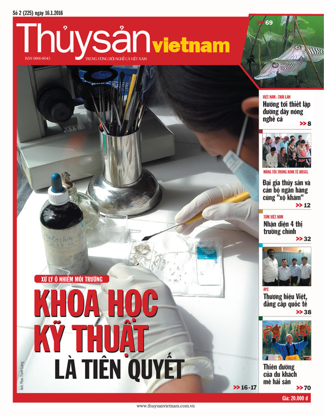 Tạp chí thủy sản Việt Nam số 2 - 2016