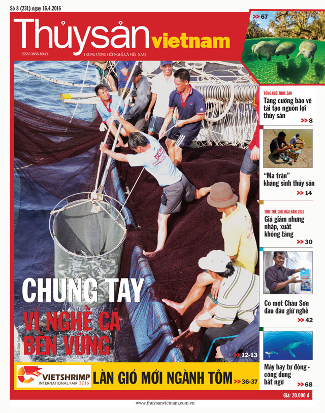 tạp chí thủy sản việt nam số 8 - 2016