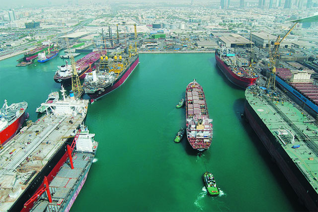 cảng Jebel ali - Dubai