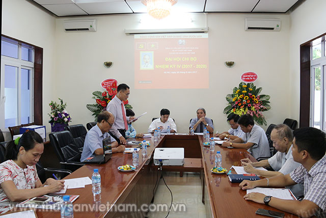 Đại hội Chi bộ Hội Nghề cá Việt Nam nhiệm kỳ IV (2017 - 2020) tại Hà Nội