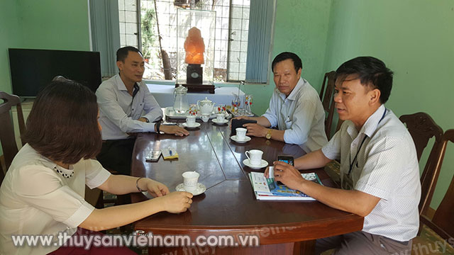 Hội Nghề cá Việt Nam thăm và làm việc tại Ban quản lý cảng cá Thọ Quang (Đà Nẵng)