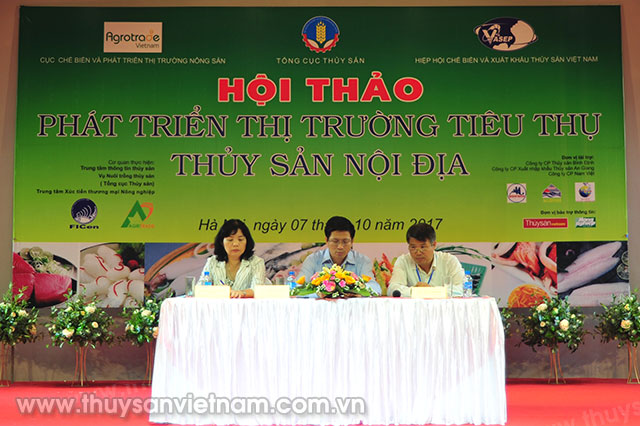 Hội thảo Phát triển thị trường tiêu thụ Thủy sản nội địa diễn ra tại Hà Nội