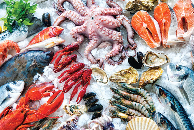 Thủy sản vẫn là một trong những mặt hàng được ưa chuộng trong năm 2018   Ảnh: CTV