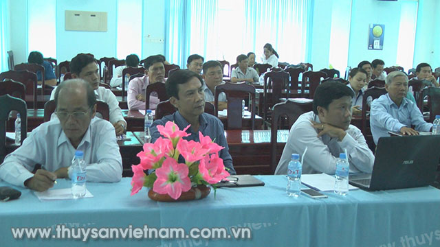 Đại biểu dự hội thảo nuôi trồng thủy sản bền vững huyện Tam Nông