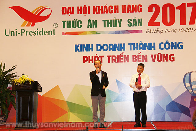 Ông Chen I Shen, Tổng Giám đốc Công ty TNHH Uni-President Việt Nam phát biểu tại Hội nghị