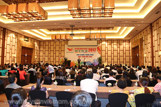 Toàn cảnh Hội nghị khách hàng Công ty TNHH Uni-President Việt Nam 2017