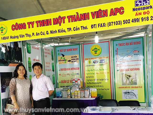 Cưng ty TNHH MTV APC tham gia hội chợ VietShrimp 2016