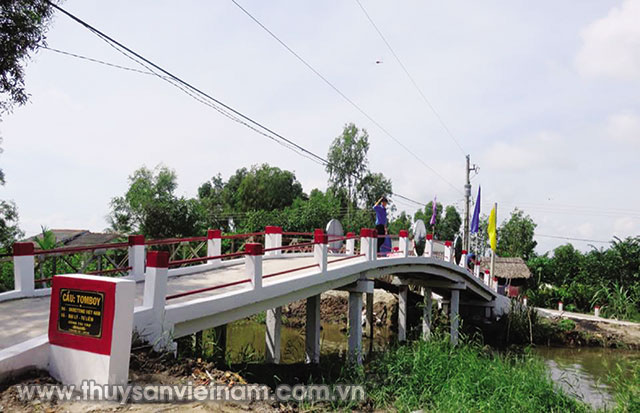 Cây cầu mới khánh thành trong tháng 11 tại Kiên Giang