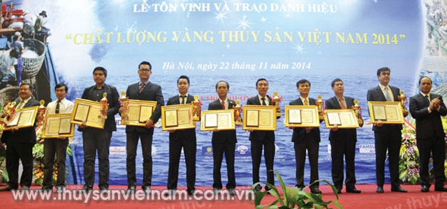 CLV Thủy sản Việt Nam giải thưởng danh giá của ngành thủy sản