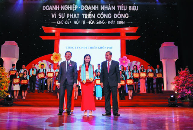 công ty cp đầu tư thiên khôn phú doanh nghiệp doanh nhân tiêu biểu vì sự nghiệp phát triển cộng đồng