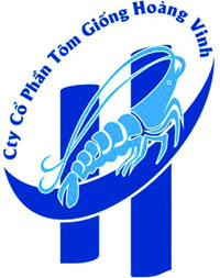 logo công ty tôm giống hoàng vinh