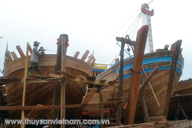 Bà Rịa - Vũng Tàu: Ngừng đóng tàu vỏ gỗ 